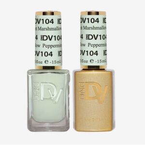 DND Gel Nail Polish Duo Mint Marshmallow